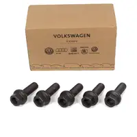 5x ORIGINAL VW Radschraube M14x1,5mm Sharan 7M Transporter T4 Alhambra 7V 701601139B