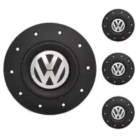 4x ORIGINAL VW Abdeckkappe Radnabe für Stahlfelge 16 Zoll T5 T6 Amarok 7H0601151B RVB