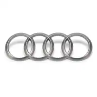 ORIGINAL Audi Emblem Ringe Logo Motorabdeckung A1 A3 A4 A5 A6 A7 A8 Q3 Q5 Q7 4H0103940A