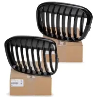 ORIGINAL BMW M Performance Kühlergrill Niere X1 F48 ab 07.2015 schwarz 2407732 + 2407733