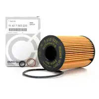 ORIGINAL BMW Ölfilter Motorölfilter inkl. Dichtung 5er 6er 7er 11427583220