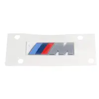 ORIGINAL BMW M Emblem Logo Kotflügel 45x15mm selbstklebend 51148058881