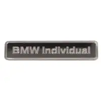 ORIGINAL BMW Emblem Schriftzug BMW Individual Felge 3er E46 E90-93 5er E60 F10 36137897226