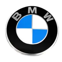 ORIGINAL BMW Emblem Plakette Zeichen Logo 74mm Heckklappe hinten 51148219237