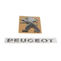 ORIGINAL Peugeot Emblem Schriftzug Logo Set Partner ab 04.2008 hinten 9678113880