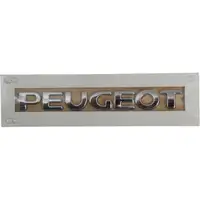 ORIGINAL Peugeot Emblem Plakette Logo Schriftzug Heckklappe 207 8665.PW