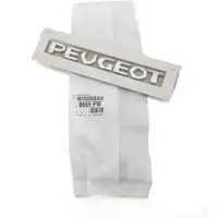 ORIGINAL Peugeot Emblem Plakette Logo Schriftzug Heckklappe 207 8665.PW