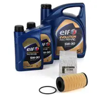 7L elf Evolution Full-Tech FE 5W-30 Motoröl ORIGINAL Renault Ölfilter 8200362442