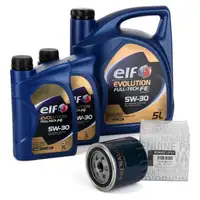 7L elf Evolution Full-Tech FE 5W-30 Motoröl ORIGINAL Renault Ölfilter 8201059775