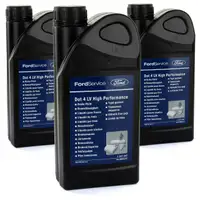 3L 3 Liter ORIGINAL Ford Bremsflüssigkeit DOT 4 LV High Performance 1847947