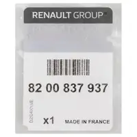 1x ORIGINAL Renault Radkappe Radblende 15 Zoll Silber Clio 3 8200837937