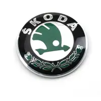 ORIGINAL Skoda Emblem Ø 8,8cm Fabia 2 3 Octavia 2 3 Rapid Superb Yeti vorne 3U0853621B MEL