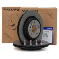 ORIGINAL Volvo Bremsscheiben Satz XC60 (156) 2008-2017 hinten 31471033