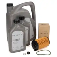 7L ORIGINAL AUDI VW 0W30 Motoröl + Ölfilter A4 B8 A5 A6 C7 A7 Q5 8RB Q7 Touareg 3.0 TDI