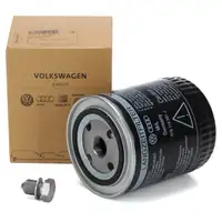 ORIGINAL Audi VW Ölfilter + Schraube A4 (B5 B6 B7) A6 (C5 C6) Passat (B5) V6 078115561J