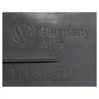 ORIGINAL VW Abdeckung Auflage Fußraum Caddy 3 4 Touran 1T18647779B9