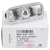 ORIGINAL Audi Blinkleuchte Blinker seitlich A3 8P A4 B6 B7 A6 C6 bis 2008 vorne 8E0949127