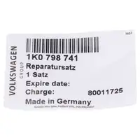 ORIGINAL VW Audi Seat Skoda Dichtungssatz Kupplungsseilzug Führung Kupplung 1K0798741