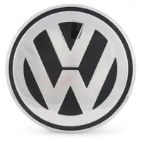 ORIGINAL VW Emblem Logo Heckklappe Chrom Grau New Beetle bis 2005 1C0853630K WV9