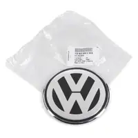 ORIGINAL VW Emblem Logo Heckklappe Chrom Grau New Beetle bis 2005 1C0853630K WV9