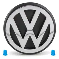 ORIGINAL VW Emblem Logo Heckklappe Chrom + 2x Tülle Transporter T4 701853601F DRR