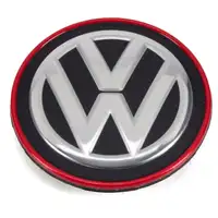 4x ORIGINAL VW Chrom Rot Nabenkappe Nabendeckel Alufelge Golf 7 MK7 T-Roc 5G0601171B LYC