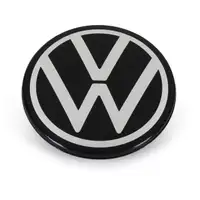 4x ORIGINAL VW Nabendeckel Nabenkappe Chrom Schwarz Golf 8 Tiguan Passat B8 5H0601171 FOD