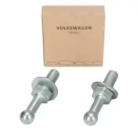 2x ORIGINAL VW Kugelkopf Kugelzapfen Heckklappendämpfer Golf 5 6 7 Tiguan 5N WHT004118