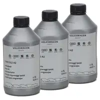 3 Liter ORIGINAL Audi VW Getriebeöl Schaltgetriebe + DSG DQ200 SAE 75 G055512A2