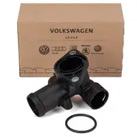 ORIGINAL VW AUDI Wasserflansch Kühlmittelflansch Passat B5.5 A4 B6 B7 A6 C5 06B121133D