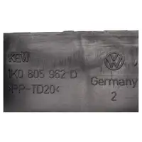 ORIGINAL VW Luftleitblech Ansaugluftführung GOLF V VI Passat Touran Beetle 1K0805962D 9B9