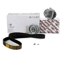 ORIGINAL VW Zahnriemensatz 06A198119D + GEBA Wasserpumpe 06A121012GX für 2.0i