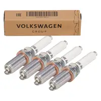 4x ORIGINAL VW Zündkerze Golf 8 Passat B8 Polo 6 T-Roc Tiguan 2.0 TSI / GTI 06Q905601A