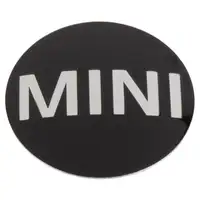 1x ORIGINAL MINI Emblem Logo Felgenaufkleber Kappe Ø 45mm R50 R52 R53 36136767399