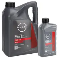 6L 6Liter ORIGINAL Nissan Motoröl Öl 5W-40 5W40 ACEA A3/B4 API SN/CF