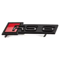 ORIGINAL Audi Emblem Schriftzug Kühlergrill RS6 Black Edition A6 C8 4K0853736D T94