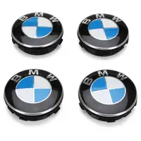 4x ORIGINAL BMW Nabendeckel Felgendeckel Feststehend Ø 65mm E90-E93 F30 F10 36122455269