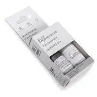 ORIGINAL PSA Lackstift Set GRAU PLATINUM + 9ml Klarlack 1649605680