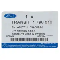 ORIGINAL Ford Dachträger Grundträger Tourneo / Transit Connect 1798016