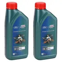 2L 2 Liter ORIGINAL Ford CASTROL MAGNATEC DIESEL 0W-20 WSS-M2C952-A1 15F73D