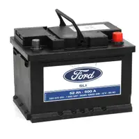 ORIGINAL Ford Autobatterie Batterie Starterbatterie 12V 52Ah 500A 1935547