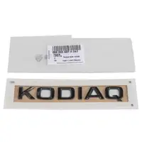 ORIGINAL Skoda Emblem Schriftzug Heckklappe Schwarz Kodiaq hinten 565853687H 041