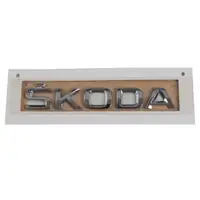 ORIGINAL Skoda Emblem Schriftzug SKODA Chrom Fabia 3 4 Karoq Citigo hinten 5JA853687 2ZZ