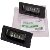 2x ORIGINAL Skoda Kennzeichenleuchte LED Octavia 3 Rapid (NH3) Yeti (5L) 000052110