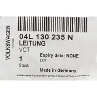 ORIGINAL Skoda Kraftstoffleitung Leitung Octavia 3 1.6/2.0 TDI 2.0 TSI 04L130235N