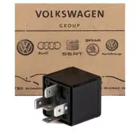 ORIGINAL VW Audi Skoda Multifunktionsrelais Relais 12V 40A Golf 2-6 A3 A4 Leon 1L0906381