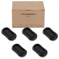 5x ORIGINAL VW Stopfen Abdeckung Tülle Unterboden Bodengruppe 18x45mm N91055001