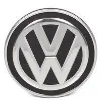 1x ORIGINAL VW Emblem Nabendeckel Felgendeckel Ø 5,5cm Golf 7 Polo 6 T-Roc 6C0601171 XQI