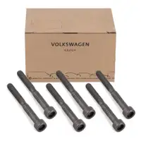 6x ORIGINAL VW Audi Seat Skoda Schraube Nockenwellenlager M6x54 1.2/1.4 TDI 038103714G