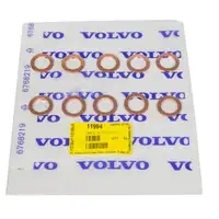 10x ORIGINAL VOLVO Dichtring Ölablassschraube V40 V50 V60 V70 V90 XC60 XC70 XC90 11994